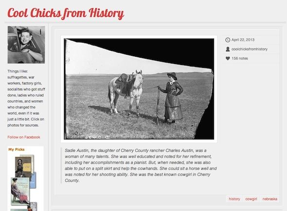 history blogs on tumblr