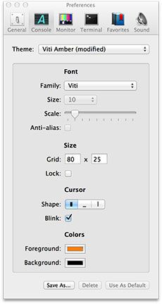 Cathode &amp; Blinky: Sexy Vintage Replacements For Terminal &amp; TextEdit