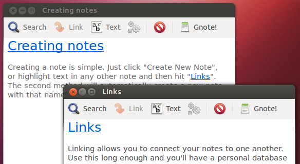 gnote linux