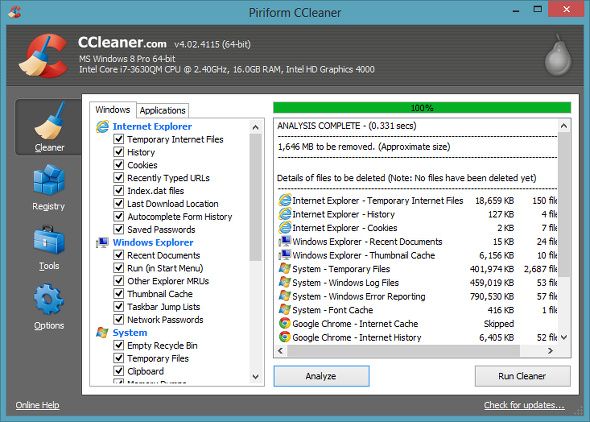 piriform ccleaner will not recognize iobit so i can uninstall it