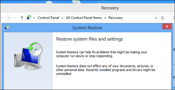 How To Restore Refresh Or Reset Your Windows 8 Installation 7018