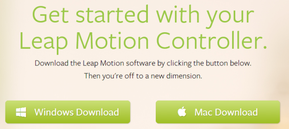 Leap Motion Controller Setup