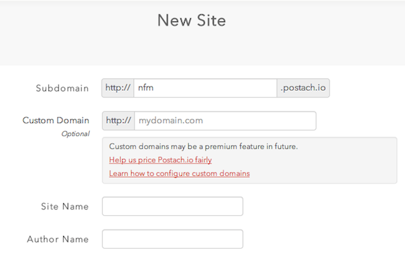 Postachio new site
