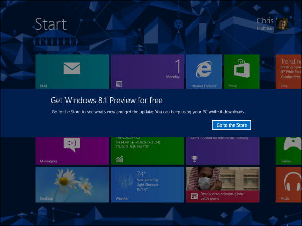 get-windows-8.1-preview-for-free-message
