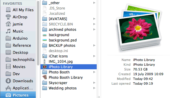iphoto-library-size