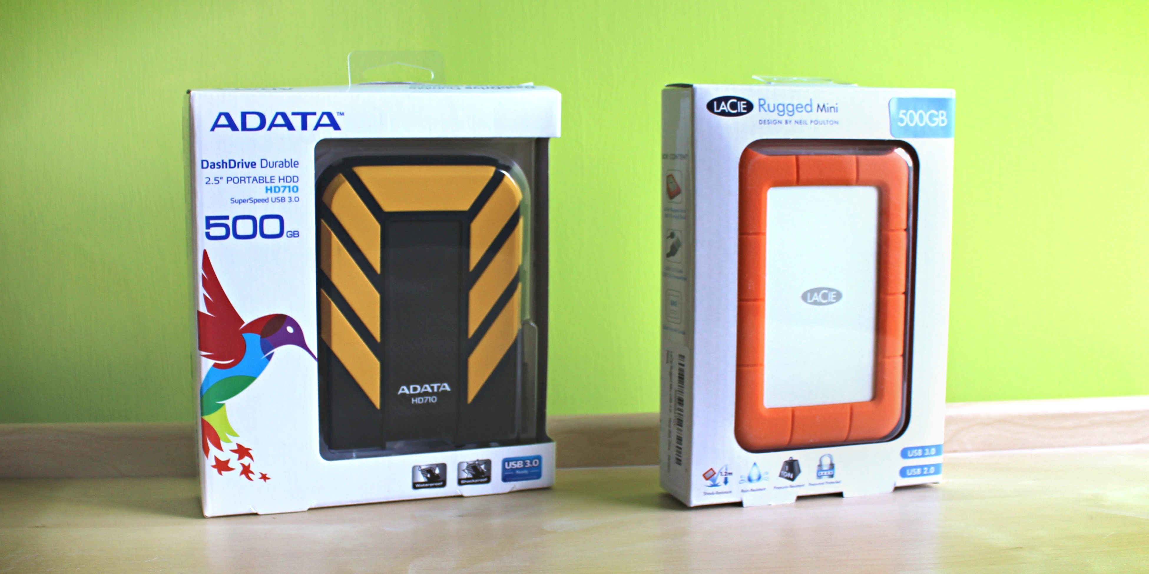 Lacie Rugged Mini vs. AData DashDrive Durable: A Comparative Review and  Giveaway