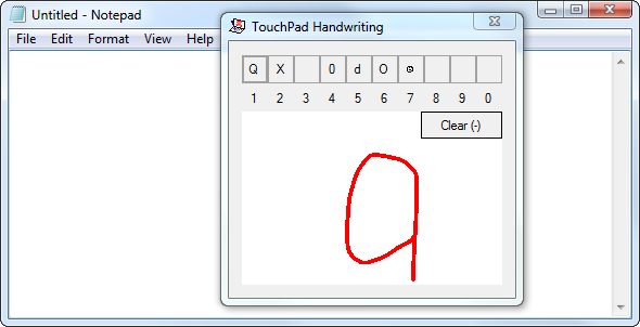 touchpad-handwriting-app