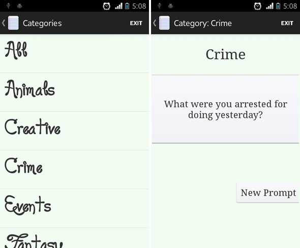android-apps-writingprompts