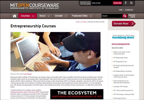 Free Entrepreneurship Courses