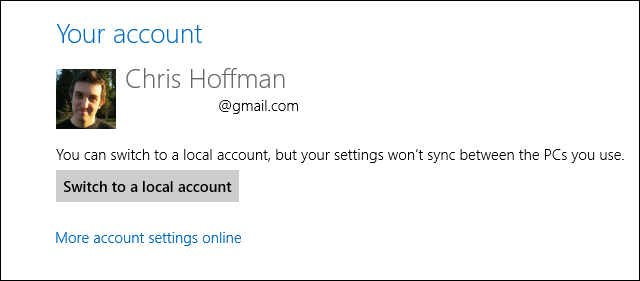 Switch To Microsoft Account