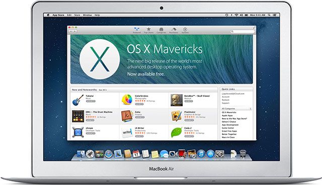 purchase mac os x mavericks