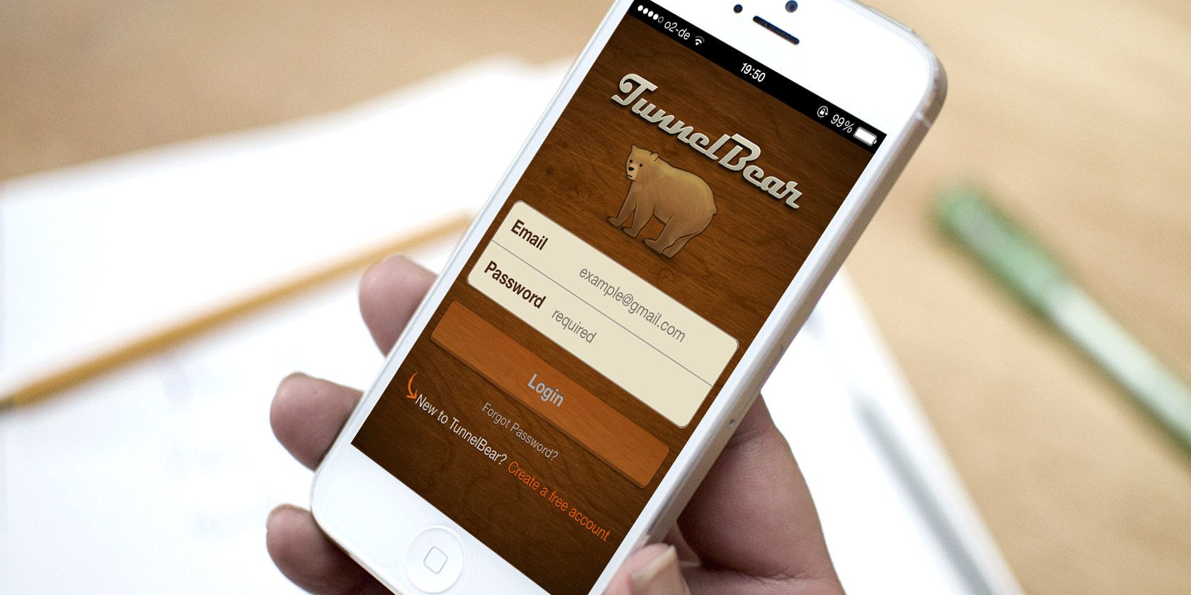 how to use tunnelbear on iphone