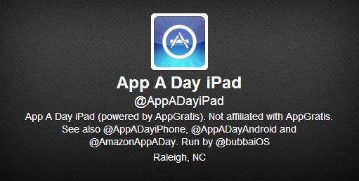 AppADayiPad-Track-App-Discounts-Deals-On-Twitter