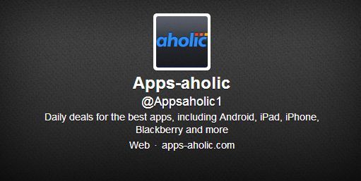 Appsaholic-Track-App-Discounts-Deals-On-Twitter