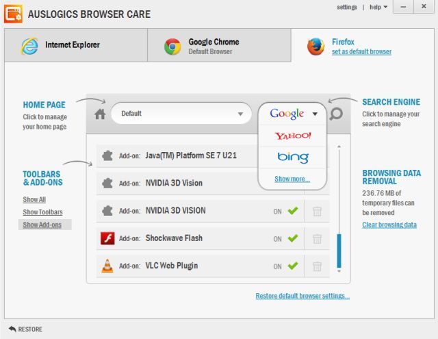 auslogics browser care free
