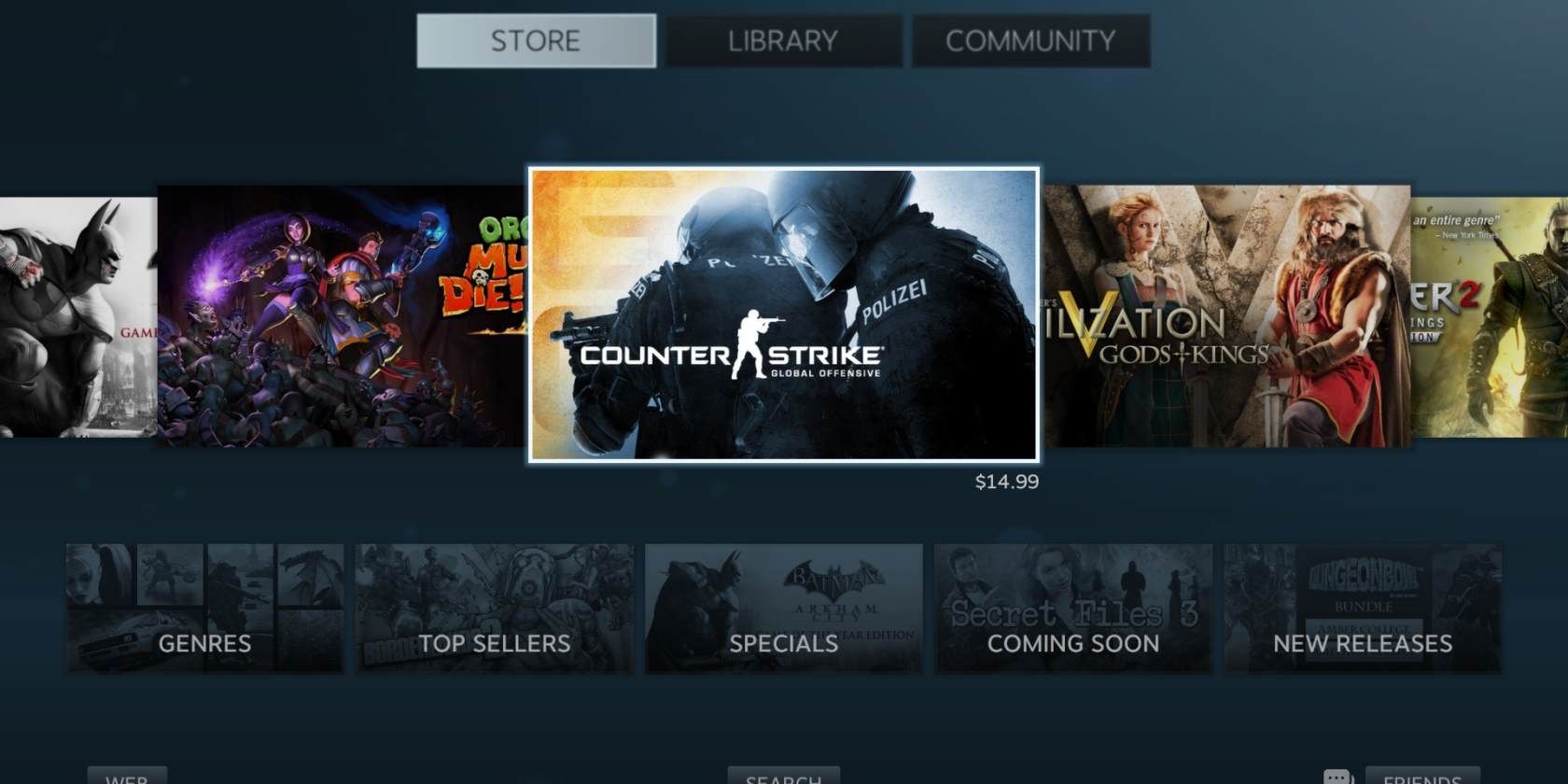 steam store history