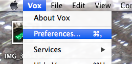 vox-preferences