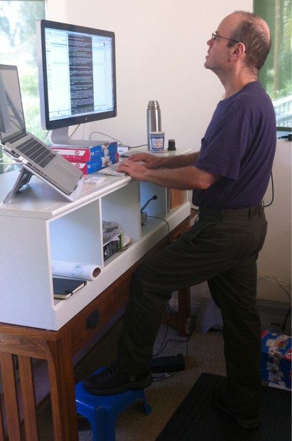 6 Mitch Wagner at standing desk