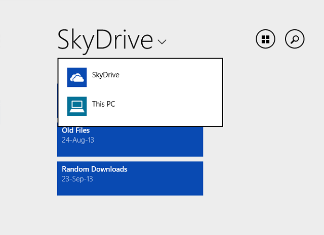 SkyDrive-UI