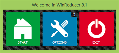 WinReducer 8 Start Screen