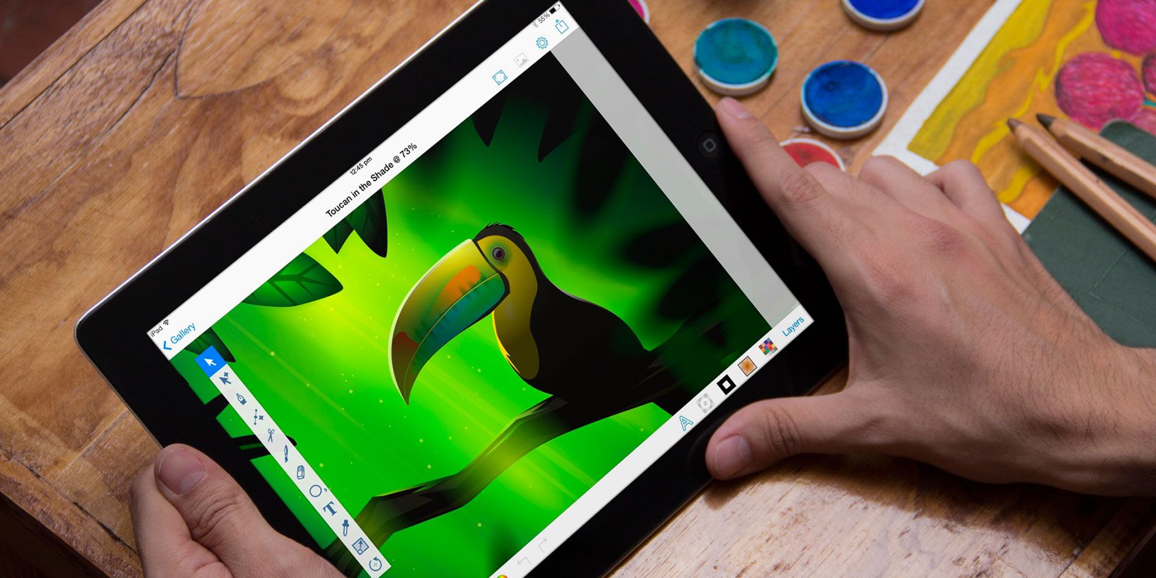 Free iPad Vector Drawing App Inkpad Might Turn You Into A