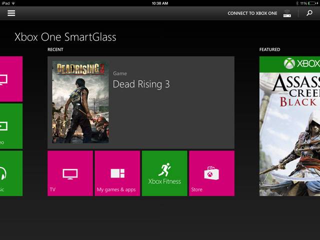 Xbox One Smartglass