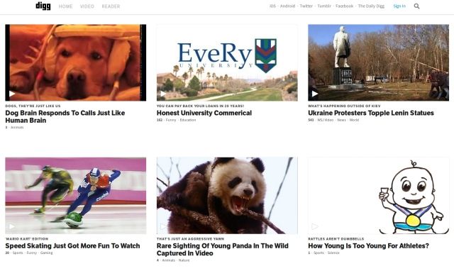 Best-Manually-Curated-Viral-Video-Websites-Digg-Video