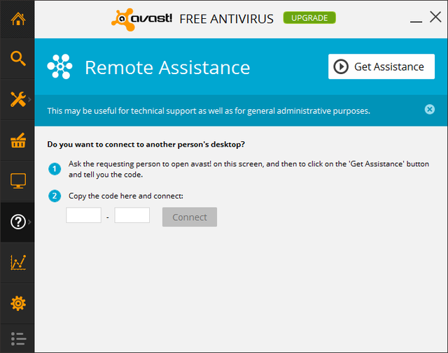 avast! - Help - remote asssistance