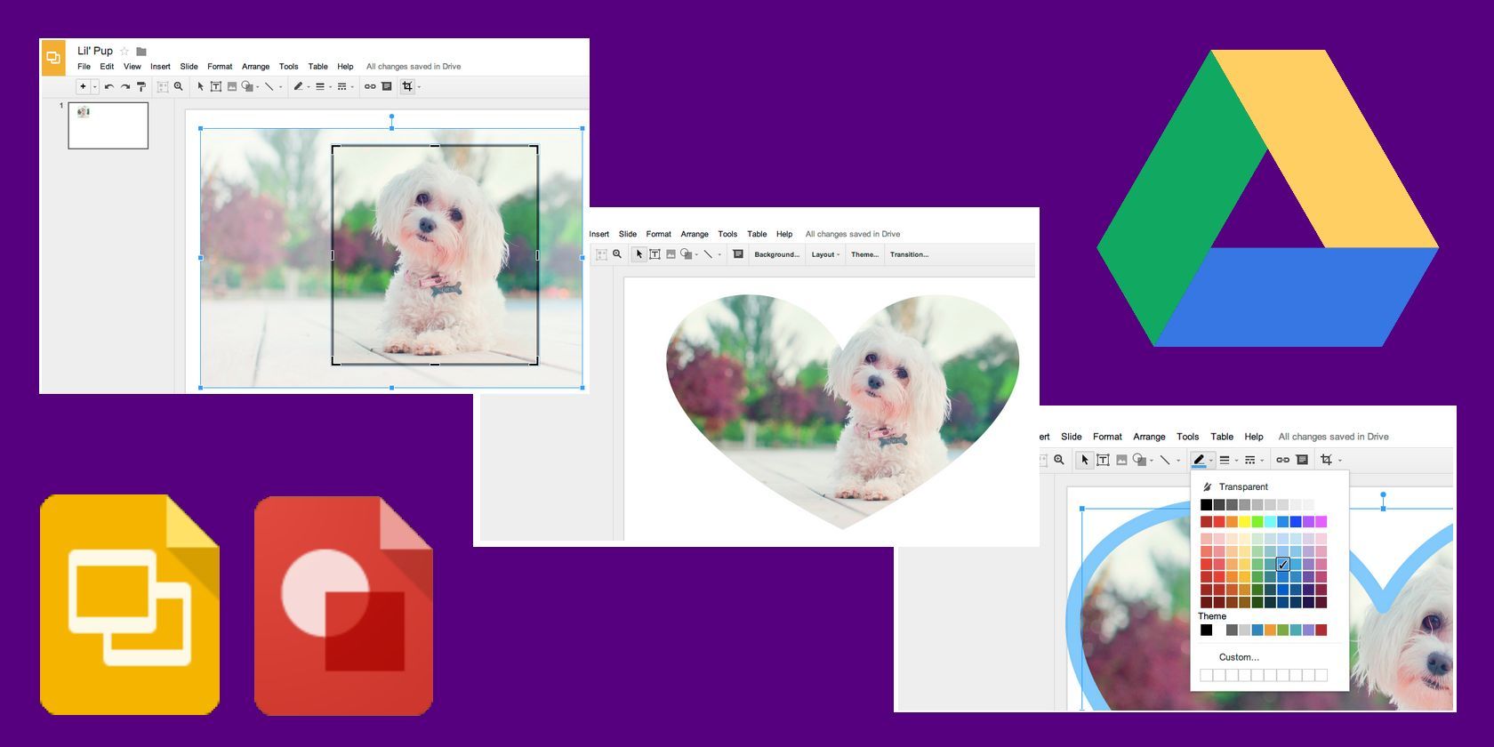 Google Presentation and Drawing Apps Add Image Cropping ...