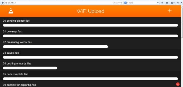 VLC WiFi Upload - 640x310