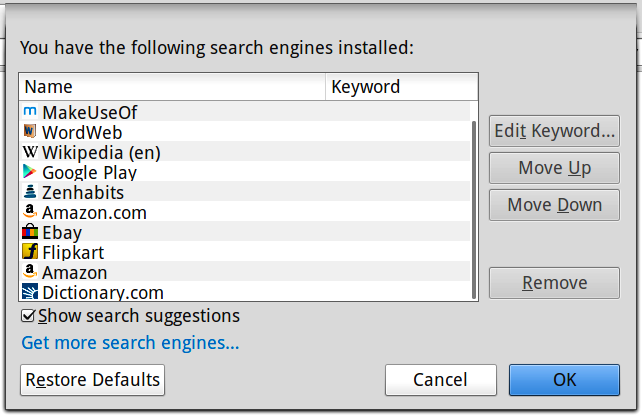 installed-search-engines