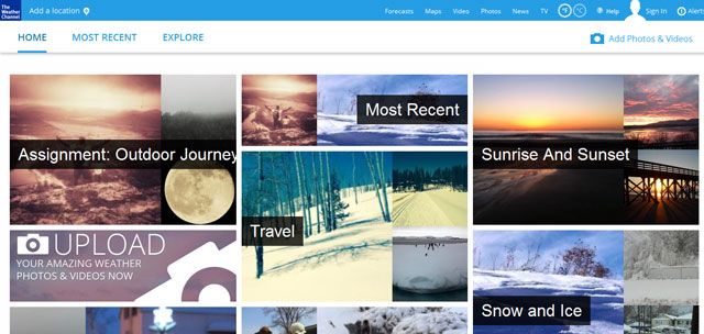 Weather Channel - Submit photos & videos