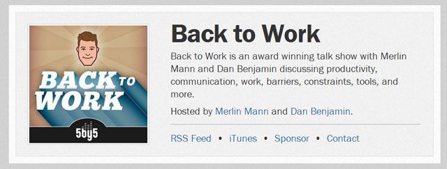 Podcast on Work Productivity