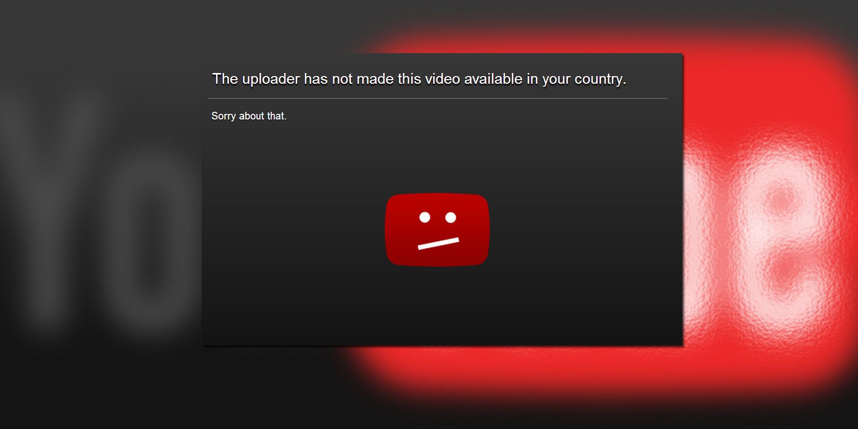 Youtube bypass country block sale