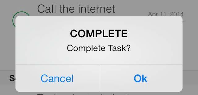 Beamtask-for-iPhone-Complete-Task