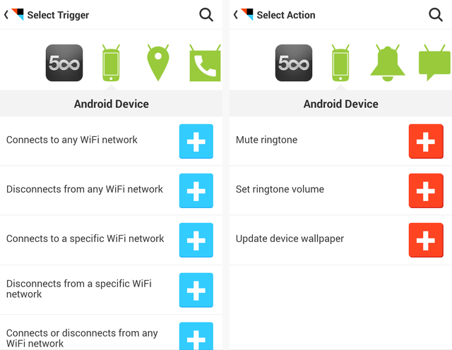 IFTTT - Android Device
