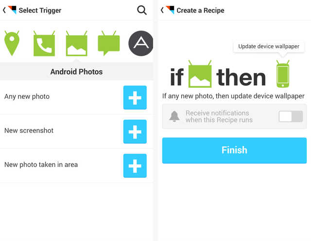 IFTTT Android Photos