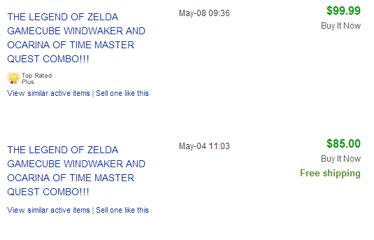 Zelda Wind Waker and Ocarina Master Quest Combo _ eBay