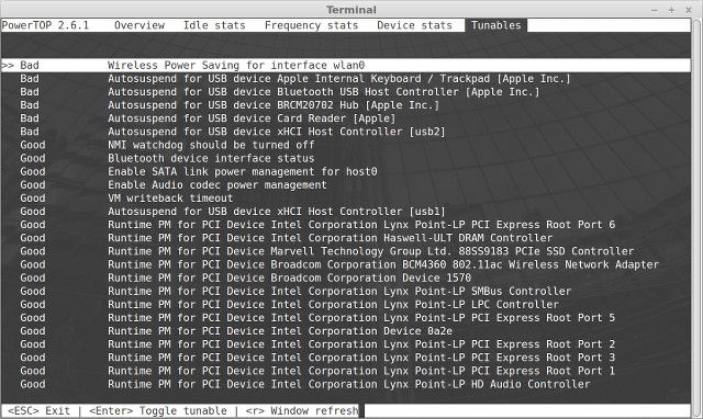 PowerTOP Will Maximize Your Linux Laptop's Battery Life