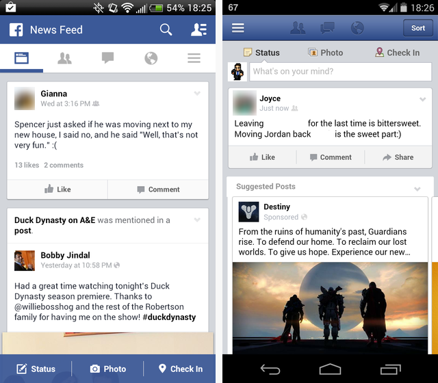 Tinfoil News Feed Comparison