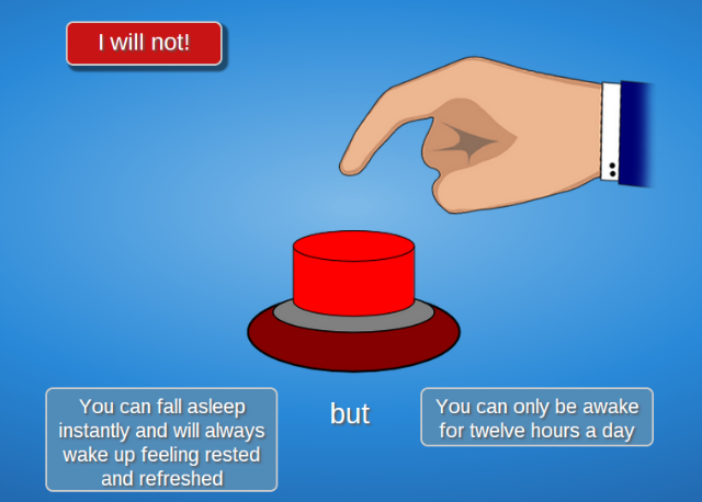 dilemma-button