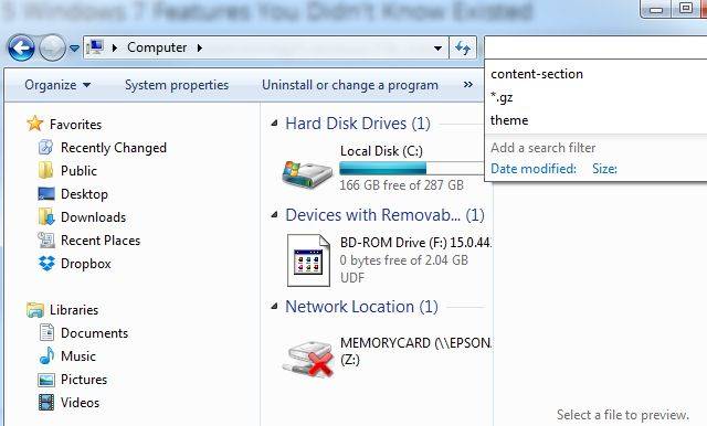 5 Windows 7 Features You Didn't Know Existed