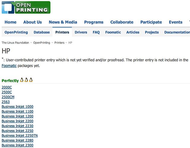 Printing on Linux Choosing The Right Printer and Getting It To Work