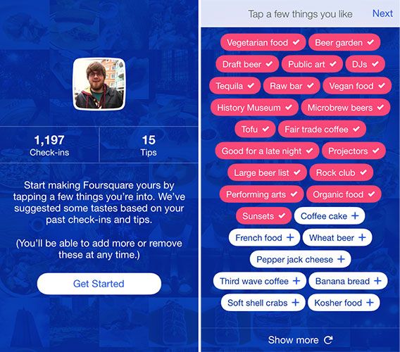 Foursquare Relaunches As Discovery Tool Based On Your Tastes