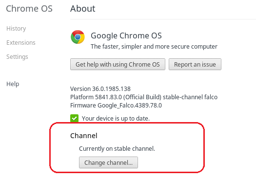 Chrome-release-channel