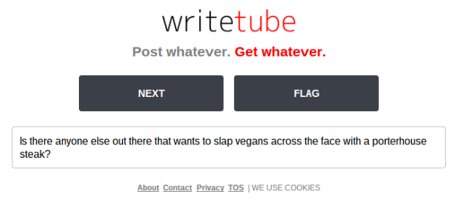 writetube-vegans