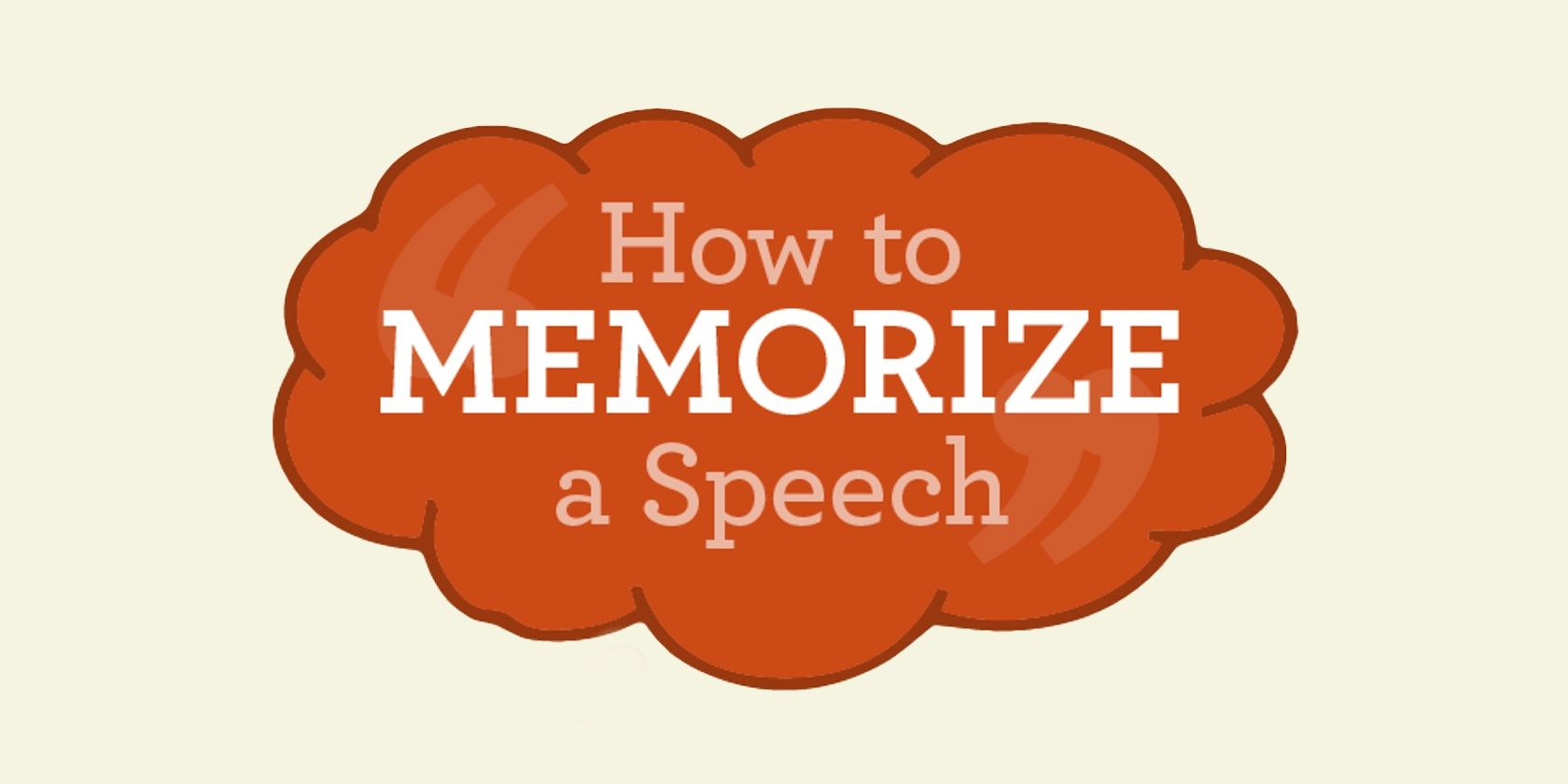 Sure Fire Tips To Memorise A Speech