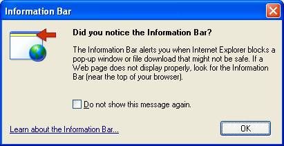 info-bar-Internet-explorer