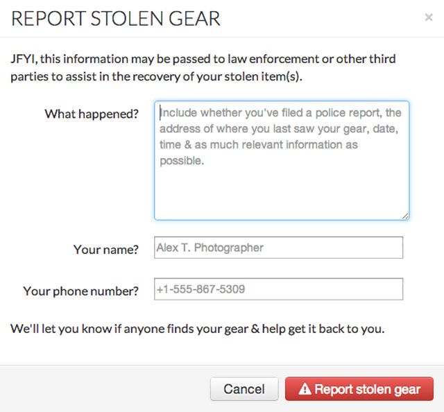 report-stolen-gear-dialog