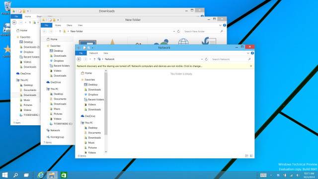 Desktop Windows Overview Windows 10 In Pictures - A Guided Tour Of The Technical Preview